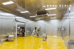 安徽徽食卤制品净化车间完工